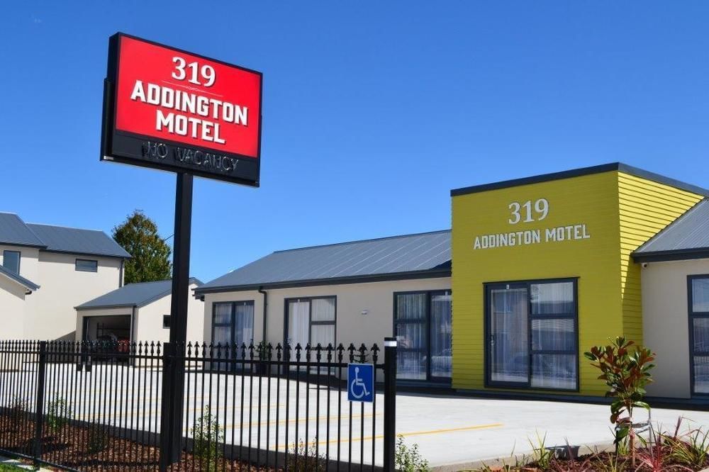 319 Addington Motel Christchurch Exterior foto